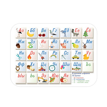 Настольное покрытие для лепки, пластик 430/320 (50) / НПД-2, АЗБУКА / НПД-2